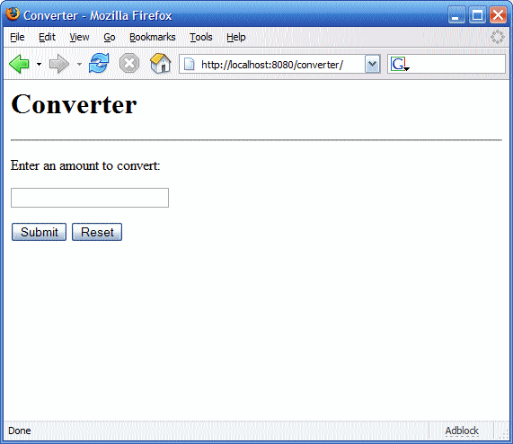 Converter Web Client